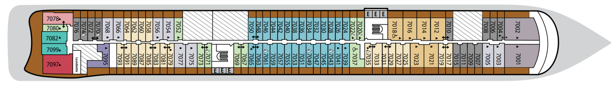 Deck 7 plan